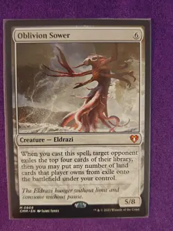 Oblivion Sower - #808 - Non Foil - MTG - NM Commander Masters - Image 1