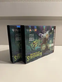 Magic MTG Secrets of Strixhaven NEW SEALED Collector Booster - IN HAND 2PACK - Image 1