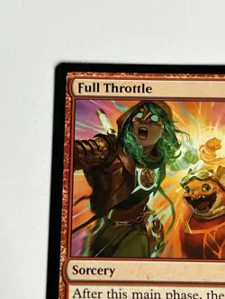 Full Throttle 127 MTG Aetherdrift 2025 Mint - 9.0 + Non Foil Rare - Image 5