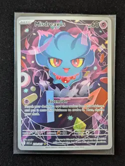 Pokemon TCG Ascended Heroes Misdreavus Illustration Rare Holo Card 233/217 - Image 1