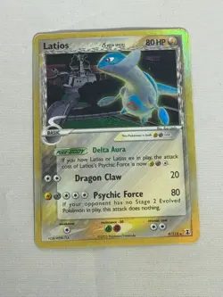 Pokemon Reverse Holo Latios Delta Species 9/113 - Image 1