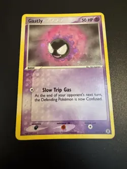 2004 Pokemon Gastly 63/112 Fire Red Leaf Green Holo Card NM/LP - Image 1