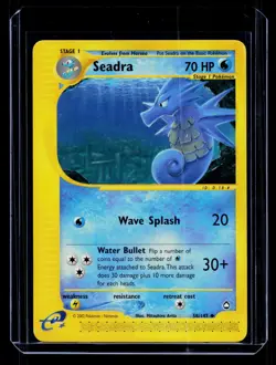 Pokemon tcg Aquapolis Seadra #58/147 - Image 1