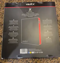 Vault X SV10 Destined Rivals 12 Pocket 1st Edition Binder Pokemon Sealed New! - Image 2