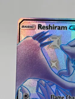 Reshiram GX Hidden Fates: Shiny Vault Ultra Rare Full Art NM - Image 4
