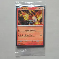 Ho-Oh 010/086 Chaos Rising GameStop Stamped Holo Promo Sealed - Image 1