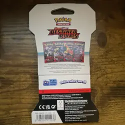 Pokemon Scarlet & Violet Destined Rivals Booster Pack Cynthia Garchomp English - Image 2