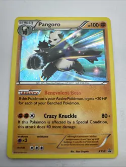 Pokemon TCG Pangoro XY50 XY Blackstar Promo Holo - Image 1