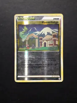 Carte Pokemon Stadium Stade Reverse 86/102 Plateau Indigo FR 2011 - Image 2
