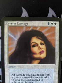 Reverse Damage ~ Alpha [Slightly Played][Magic MTG] - Image 2
