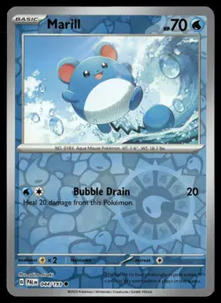 Marill Paldea Evolved 044/193 Common Reverse Holo Pokemon Near Mint - Image 1