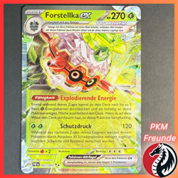 Forstellka EX 002/091 PAF ✨Double Rare 🟢NM 🇩🇪Deutsch Pokemon Paldeas - Image 1