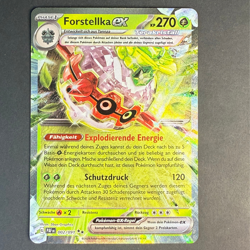 Forstellka EX 002/091 PAF ✨Double Rare 🟢NM 🇩🇪Deutsch Pokemon Paldeas - Image 2
