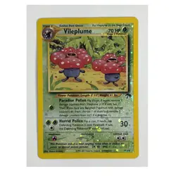 Pokemon TCG Vileplume 17/18 Southern Islands Reverse Holo Rare English 2001 70HP - Image 1