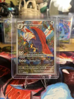 Pokemon Braviary 214/191 Sv08: Surging Sparks Illustration Rare Holo 130HP - Image 3