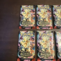 Pokemon TCG - 12X Ascended Heroes Booster Packs - Brand New - Factory Sealed - Image 2