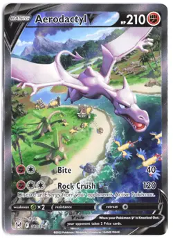 Aerodactyl V 180/196 Ultra Rare Lost Origin Pokemon NM - Image 1