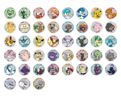 Pokemon TCG: Gemstone Gem Pack Badge Set Display (Chinese) - Image 4