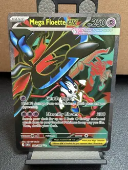Pokemon Mega Floette Ex 101/086 English Chaos Rising Ultra Rare Full Art Holo NM - Image 1