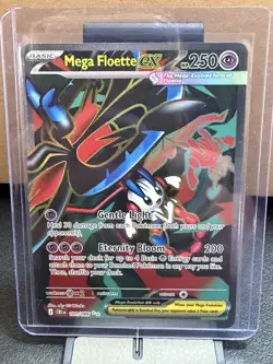 Pokemon Mega Floette Ex 101/086 English Chaos Rising Ultra Rare Full Art Holo NM - Image 3