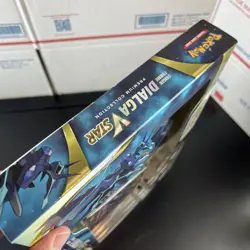 Pokemon TCG Origin Forme Dialga VStar Premium Collection Sword & Shield Pin Box - Image 3