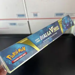 Pokemon TCG Origin Forme Dialga VStar Premium Collection Sword & Shield Pin Box - Image 4