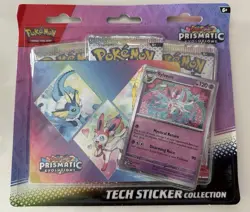 Pokemon Prismatic Evolutions Tech Sticker Collection (Sylveon) - Image 1