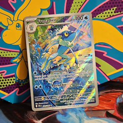 🔥🔥🔥 Pokemon Chaos Rising Frogadier 089/086 Secret Rare Full Art Holo 🔥🔥🔥 - Image 1