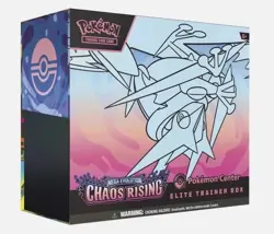 Pokemon TCG Chaos Rising POKEMON CENTER ETB ELITE TRAINER BOX PRESALE x10 - Image 1