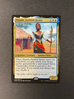 Niambi, Faithful Healer - Dominaria - Magic the Gathering - MTG - Image 1