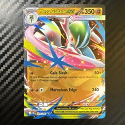 Mega Gallade ex 48/86 Double Rare Pokemon Chaos Rising ME04 NM - Image 1