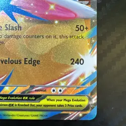 Mega Gallade ex 48/86 Double Rare Pokemon Chaos Rising ME04 NM - Image 5