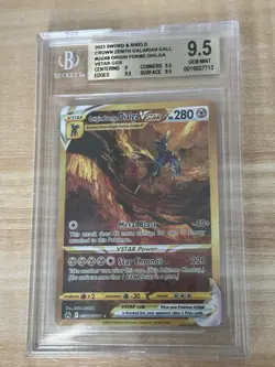 POKEMON ORIGIN FORME DIALGA VSTAR CROWN ZENITH GALLERY GG68 BGS GEM MINT INVEST - Image 1