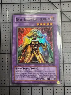 Yu-Gi-Oh! Dark Balter the Terrible 1st Edition Super Rare LOD-002 NM/Mint - Image 1