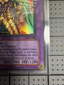 Yu-Gi-Oh! Dark Balter the Terrible 1st Edition Super Rare LOD-002 NM/Mint - Image 5