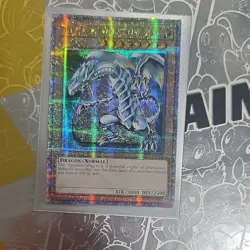 Yu-Gi-Oh! Blue-Eyes White Dragon LC01-EN004 QCSR Holo LE ATK 3000 Konami - Image 1