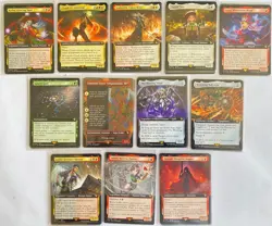 MTG FF FIC Extended Art - Cloud Sephiroth Kefka Gogo Tataru Yuffie Locke Vincent - Image 1