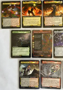 MTG FF FIC Extended Art - Cloud Sephiroth Kefka Gogo Tataru Yuffie Locke Vincent - Image 2