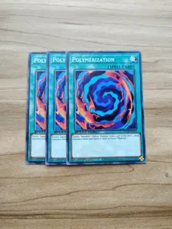 Yu-Gi-Oh! - Polymerization 3X - Full Playset Of Cards - SGX2-ENA12 - Image 1
