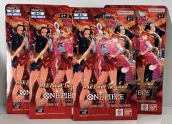 One Piece EB-03 Heroines Edition Sealed Booster Pack Lot x4 English - Image 1