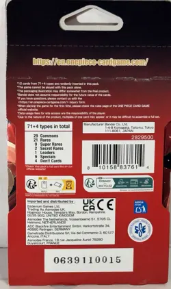 One Piece EB-03 Heroines Edition Sealed Booster Pack Lot x4 English - Image 4