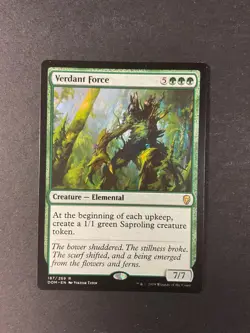 Verdant Force - Dominaria - Magic the Gathering - MTG - Image 1
