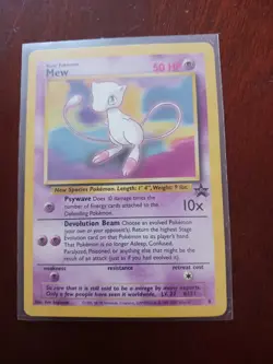 Pokemon Mew Base Promo Card #8! BEAUTIFUL CONDITION! MUST SEE!!!!! - Image 1