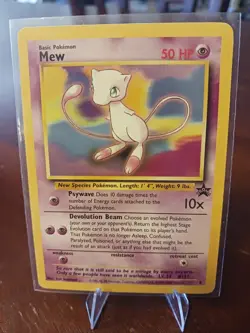 Pokemon Mew Base Promo Card #8! BEAUTIFUL CONDITION! MUST SEE!!!!! - Image 2