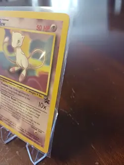 Pokemon Mew Base Promo Card #8! BEAUTIFUL CONDITION! MUST SEE!!!!! - Image 3