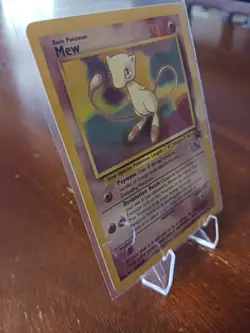 Pokemon Mew Base Promo Card #8! BEAUTIFUL CONDITION! MUST SEE!!!!! - Image 4