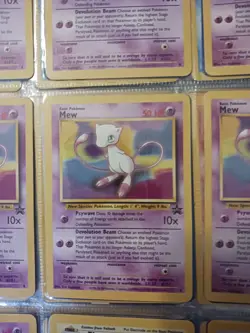 Pokemon Mew Base Promo Card #8! BEAUTIFUL CONDITION! MUST SEE!!!!! - Image 5