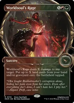 Worldsoul's Rage SHOWCASE - 0316 - Rare - Murders at Karlov Manor MKM MTG - Image 1