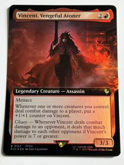 Vincent Vengeful Atoner 157 MTG Final Fantasy Commander 2025 Near Mint Foil Rare - Image 4