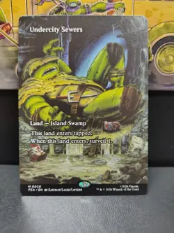 Undercity Sewers Borderless TMNT Source Material Mythic NM - Image 1